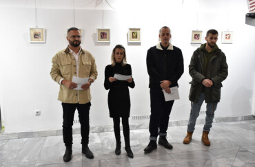 Колективна  изложба со графики насловена „Extraordinary“ на тројца графичари: Астрит Реџепи, Берат Беќири и Илбер Даути. 17.11.2023